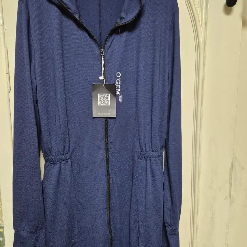 [BUNJANG] OGEM Hooded Long Dress Navy / OGEM 후드 롱 원피스 네이비