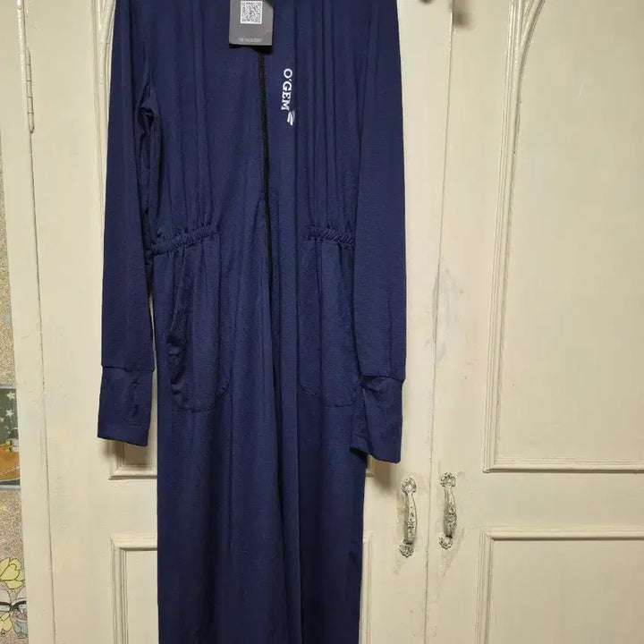 [BUNJANG] OGEM Hooded Long Dress Navy / OGEM 후드 롱 원피스 네이비
