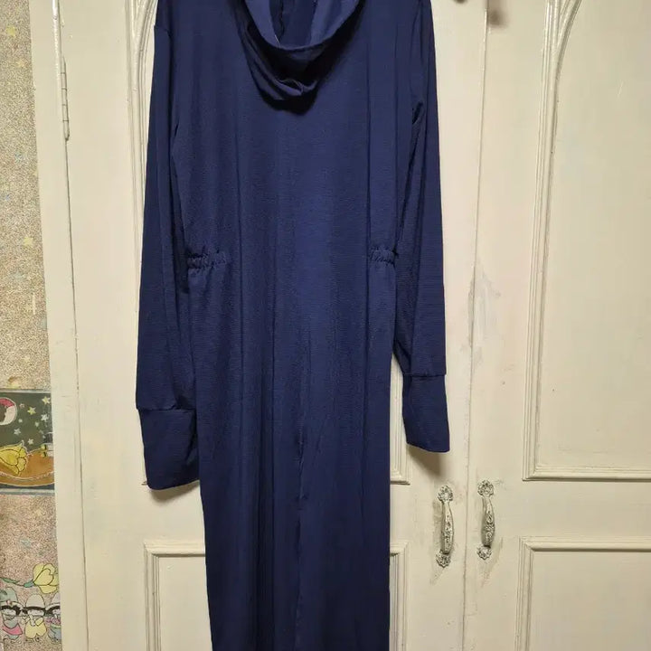[BUNJANG] OGEM Hooded Long Dress Navy / OGEM 후드 롱 원피스 네이비