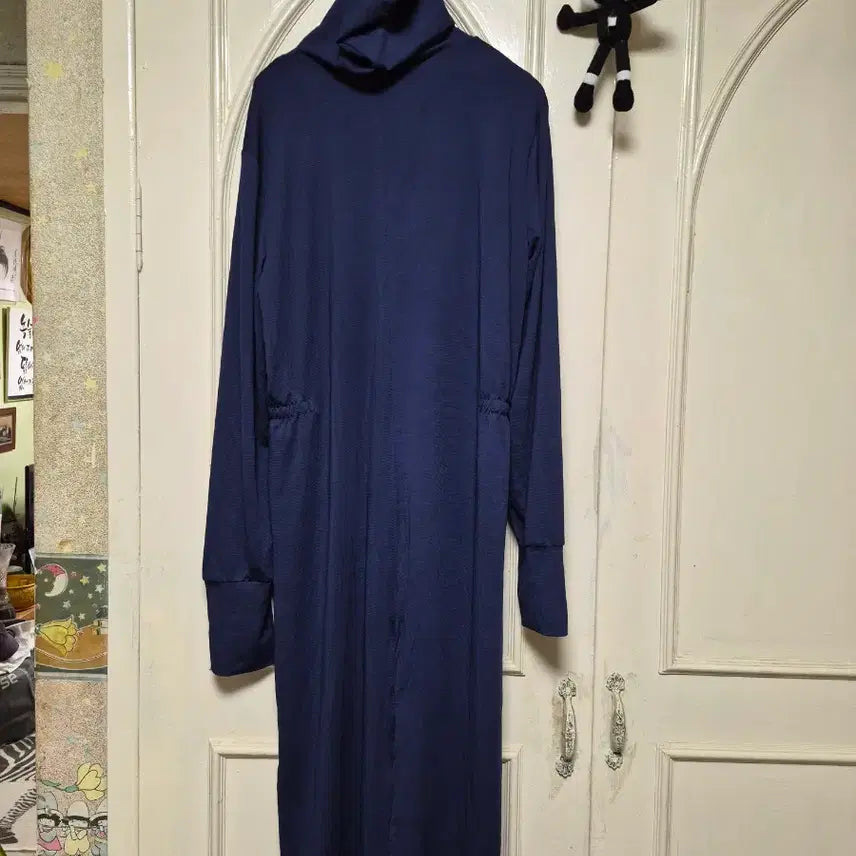 [BUNJANG] OGEM Hooded Long Dress Navy / OGEM 후드 롱 원피스 네이비