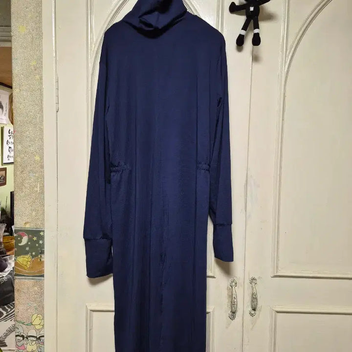 [BUNJANG] OGEM Hooded Long Dress Navy / OGEM 후드 롱 원피스 네이비