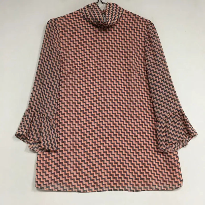 [BUNJANG] MojoSphin Pattern Chiffon Blouse / 모조에스핀 패턴 쉬폰 블라우스 55