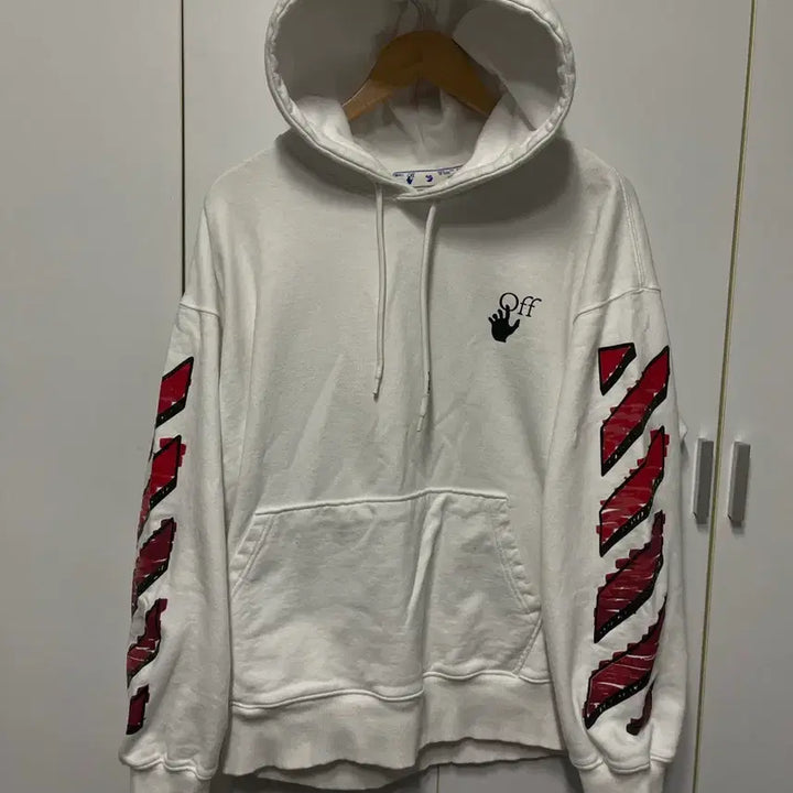 [SOLD OUT] 오프화이트 마커 애로우 후드티 XL