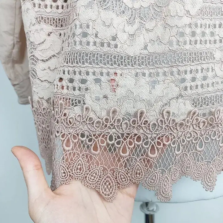 [SOLD OUT] 오즈세컨/여름 바스락 자켓 블라우스 44 55 XS S/라덴