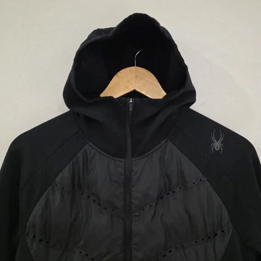 [SOLD OUT] 스파이더 에어로 구스다운 하이브리드 러닝 후드 자켓 L