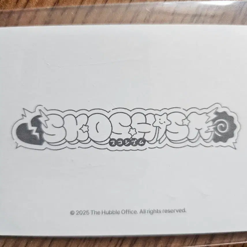 [BUNJANG] Skoshism Auto Photocard / 스코시즘 오토 포카