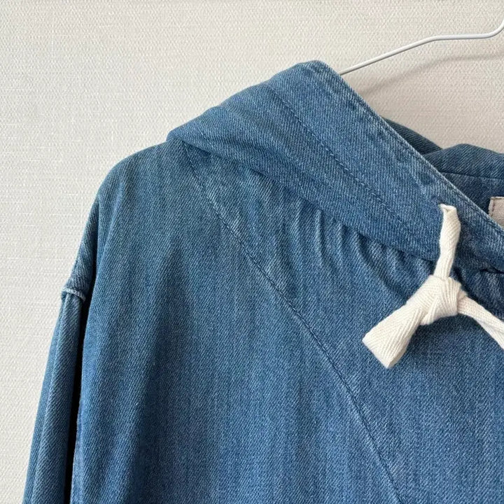 [BUNJANG] Samansamos Denim Hoodie Jacket &amp; Tunic / 사만사모스 데님 후드자켓+사만사모스튜닉 samansamos2