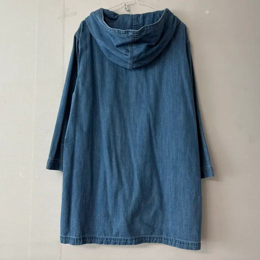 [BUNJANG] Samansamos Denim Hoodie Jacket &amp; Tunic / 사만사모스 데님 후드자켓+사만사모스튜닉 samansamos2