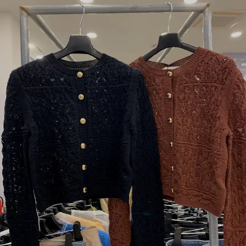 [BUNJANG] Time Crochet Cardigan / 타임 크로쉐 가디건.텍만 뗀 새상품.마인더캐시미어