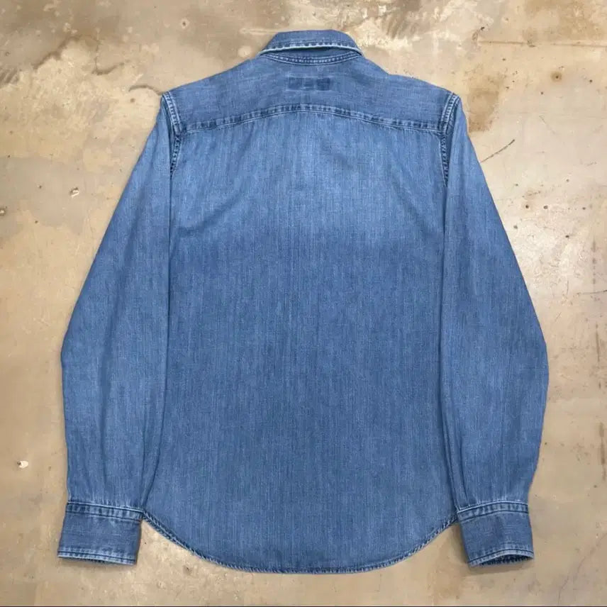 [BUNJANG] Polo Ralph Lauren Chambray Denim Shirt / 여성 폴로 랄프로렌 샴브레이 데님 셔츠