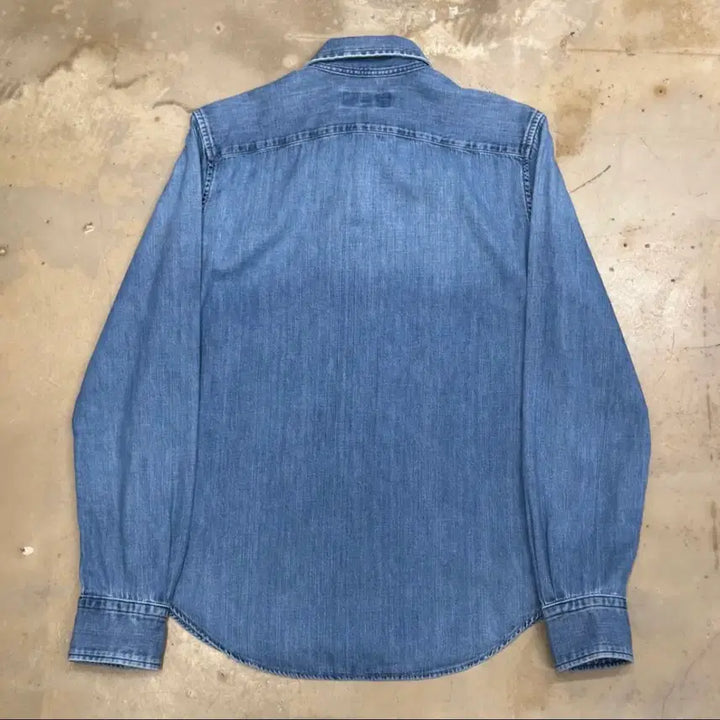 [BUNJANG] Polo Ralph Lauren Chambray Denim Shirt / 여성 폴로 랄프로렌 샴브레이 데님 셔츠