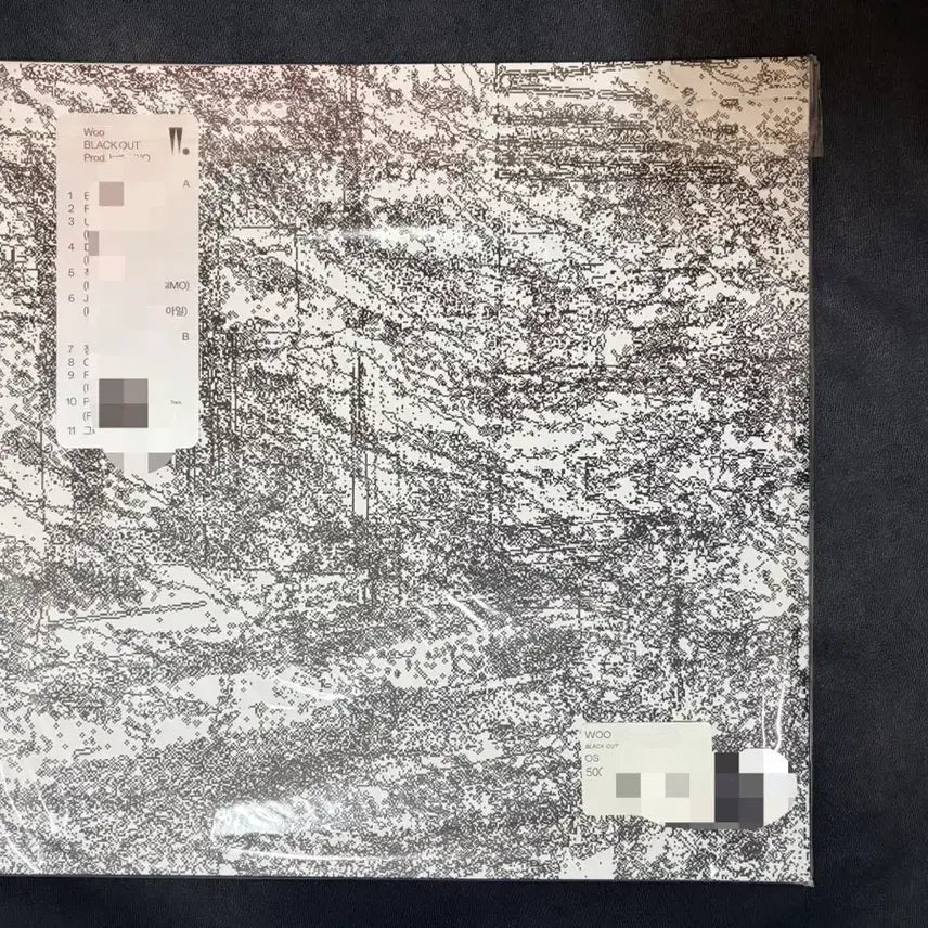 [BUNJANG] Woo Won Jae Black Out LP (Sealed) / 미개봉 우원재 블랙 아웃 LP 음반