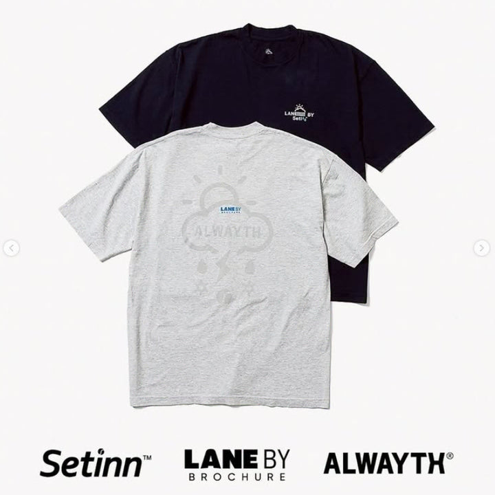 [BUNJANG] Brochure x Setinn x Alwayth Collaboration T-shirt XXL / Brochure x Setinn x Alwayth 프루프 티셔츠 XXL