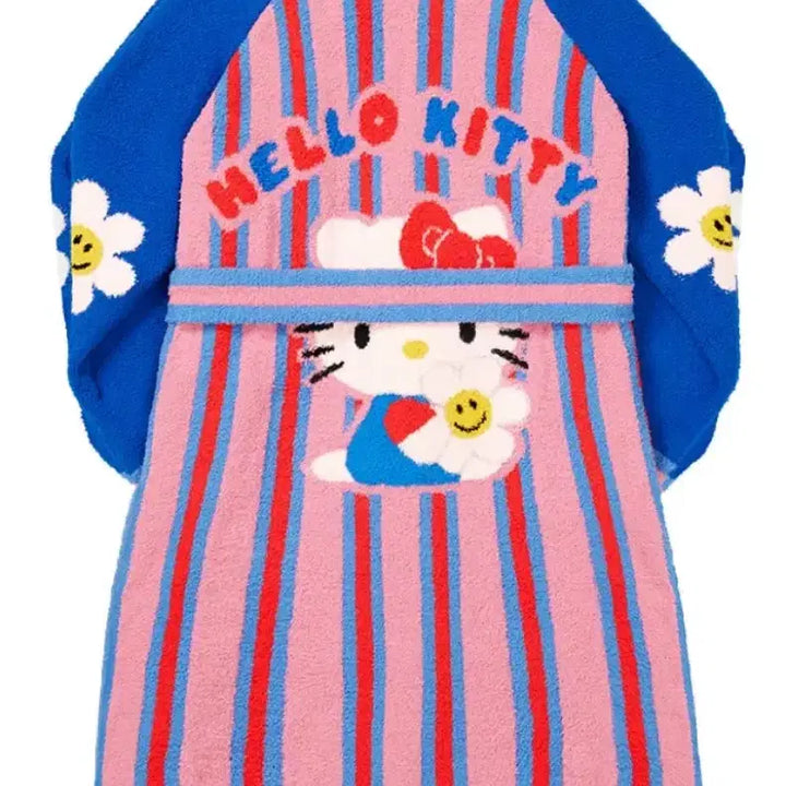 [BUNJANG] Hello Kitty Wiggle Wiggle Collaboration Robe / 헬로키티 위글위글 로브