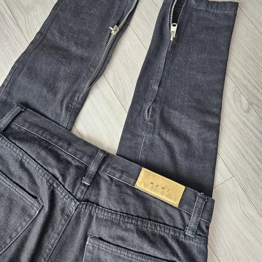 [BUNJANG] mnml Ripped Jeans / mnml 지퍼 무파진