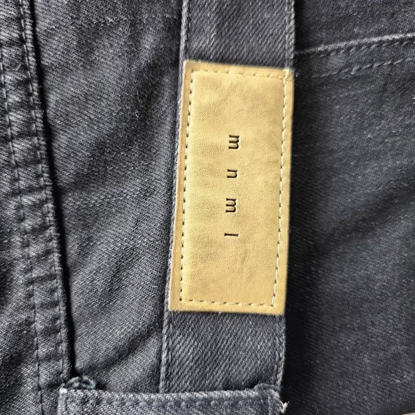 [BUNJANG] mnml Ripped Jeans / mnml 지퍼 무파진