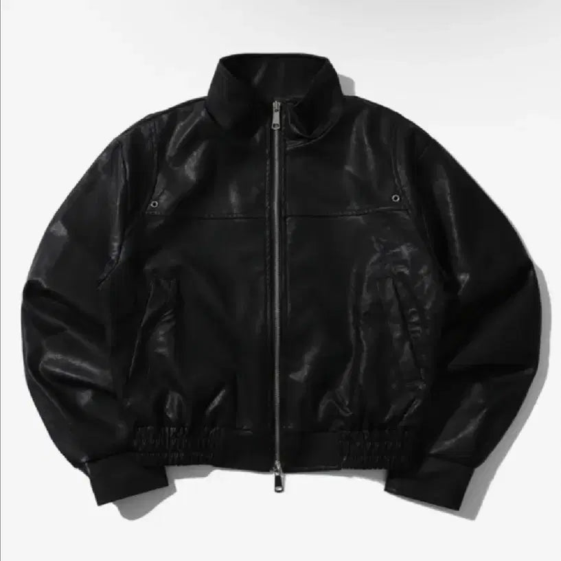 [BUNJANG] Unive Leather Jacket / 어니브 레더 자켓