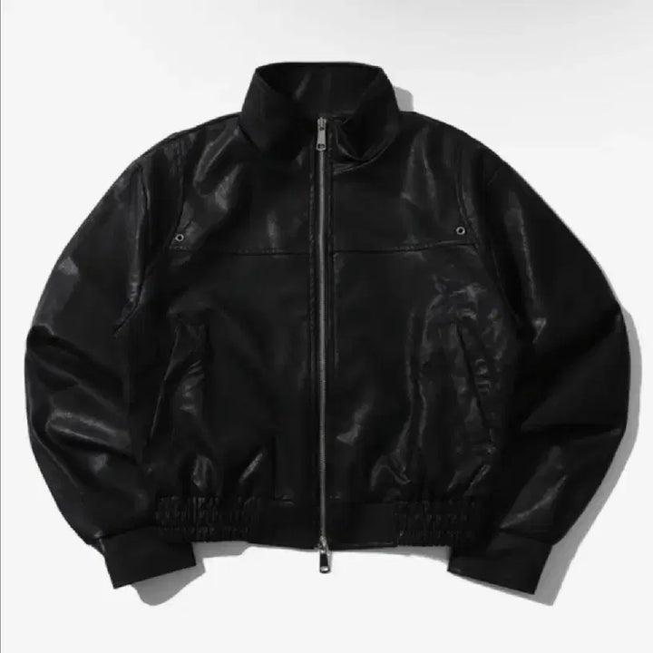 [BUNJANG] Unive Leather Jacket / 어니브 레더 자켓