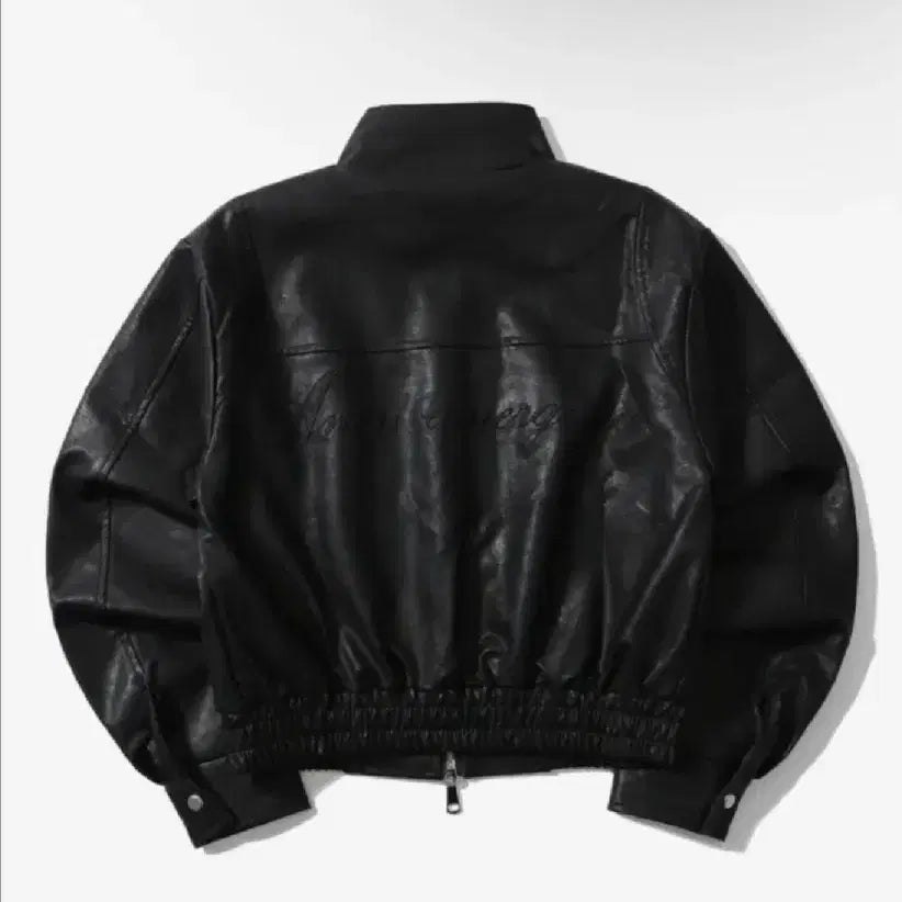 [BUNJANG] Unive Leather Jacket / 어니브 레더 자켓