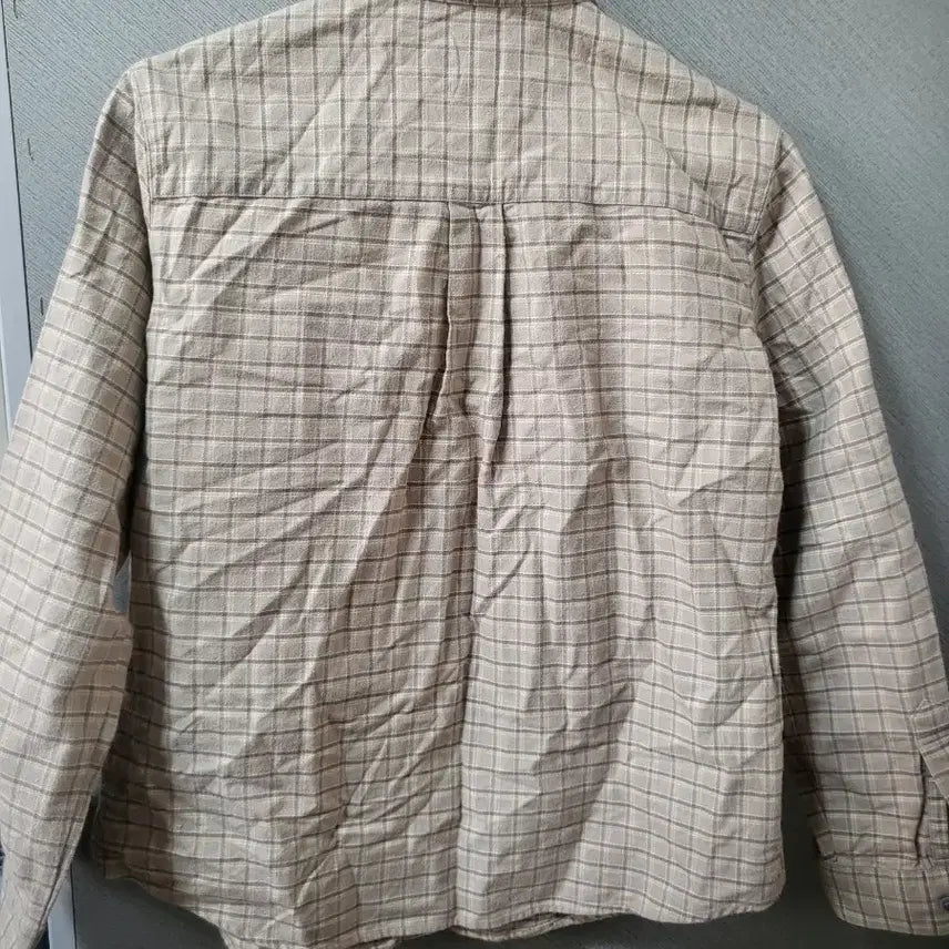 [BUNJANG] Lacoste Check Long Sleeve Shirt / 라코스테 체크 긴팔 셔츠
