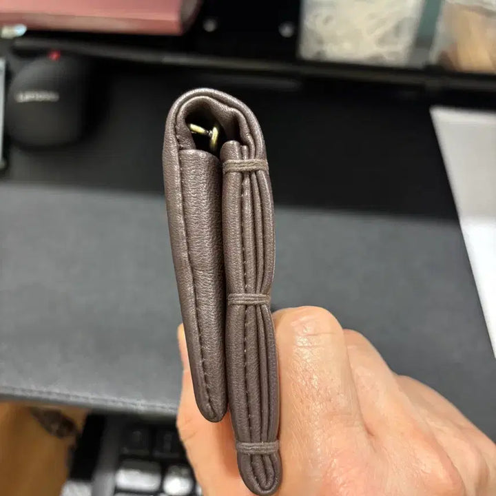 [BUNJANG] YURT Handmade Lambskin Card Wallet / YURT 수제 양가죽 카드 지갑(새상품