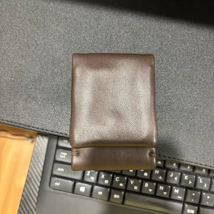[BUNJANG] YURT Handmade Lambskin Card Wallet / YURT 수제 양가죽 카드 지갑(새상품