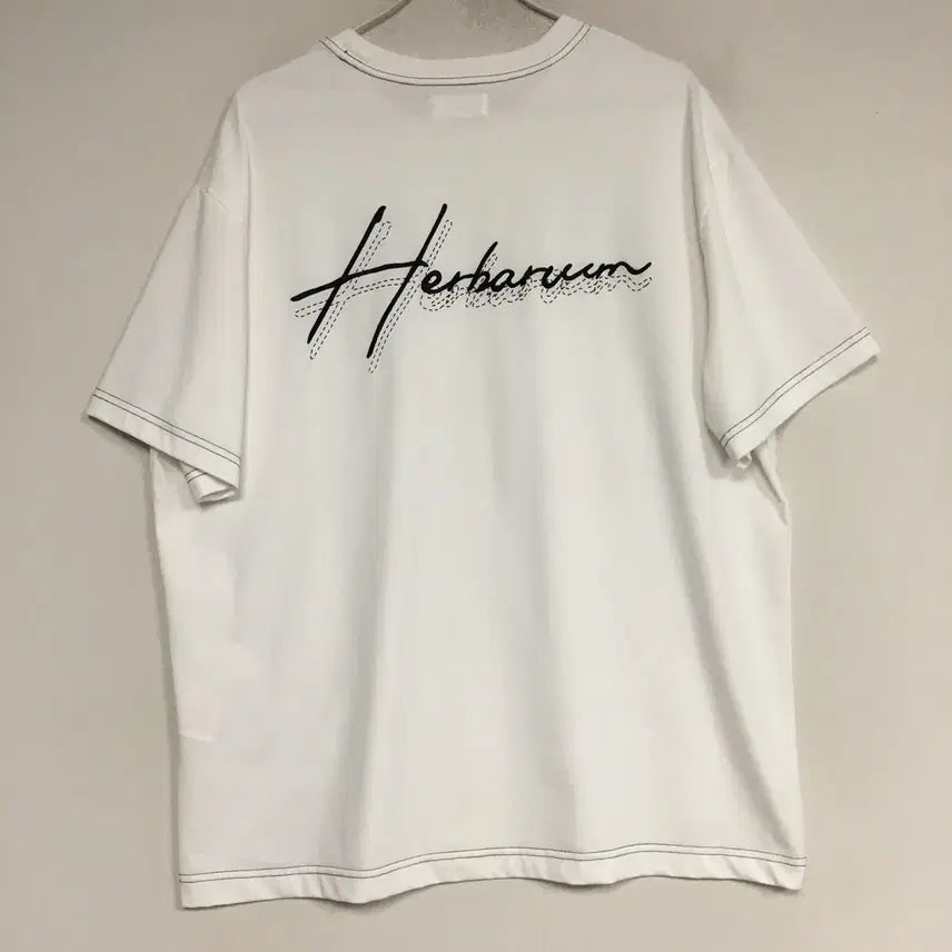 [BUNJANG] Studio Tomboy Stitch Short Sleeve T-Shirt Free Size / 스튜디오톰보이 스티치 반팔 티셔츠 F