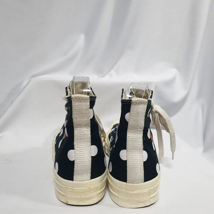 [BUNJANG] DooHa Vintage Converse Comme des Garçons Chuck Taylor 70 Hi Polka Dot Dart / 두하빈티지 230 컨버스 꼼데가르송 척테일러 70 하이 폴카 닷 다트
