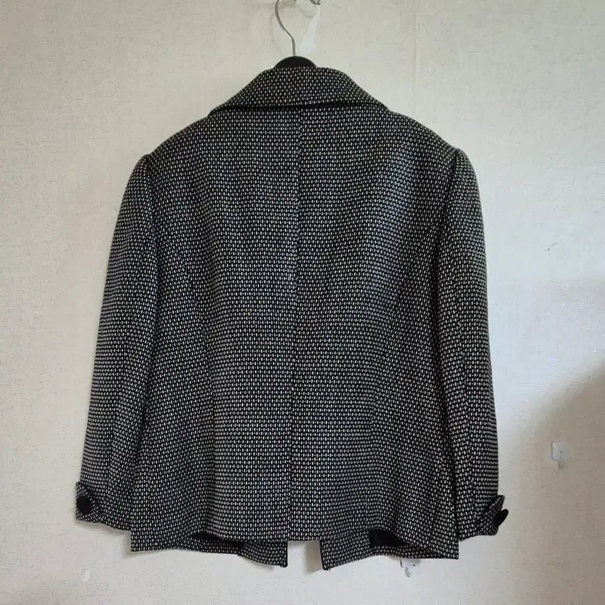 [BUNJANG] Son Jung Wan Tweed Jacket / 백화점판 손정완 8부 모100% 봄 트위드 자켓