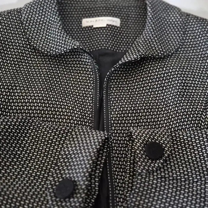 [BUNJANG] Son Jung Wan Tweed Jacket / 백화점판 손정완 8부 모100% 봄 트위드 자켓