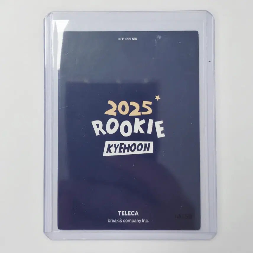 [BUNJANG] Tereka K-Pop Kyehoon Special Signature Photocard / 테레카 킥플립 계훈 스폐셜 인쇄오토 50한정
