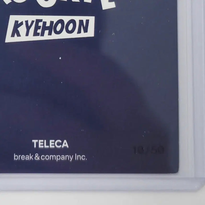 [BUNJANG] Tereka K-Pop Kyehoon Special Signature Photocard / 테레카 킥플립 계훈 스폐셜 인쇄오토 50한정