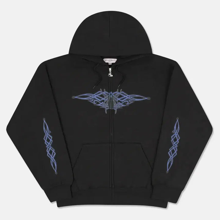 [BUNJANG] Yardsale widow zip hooded sweatshirt / Yardsale widow zip hooded sweatshirt