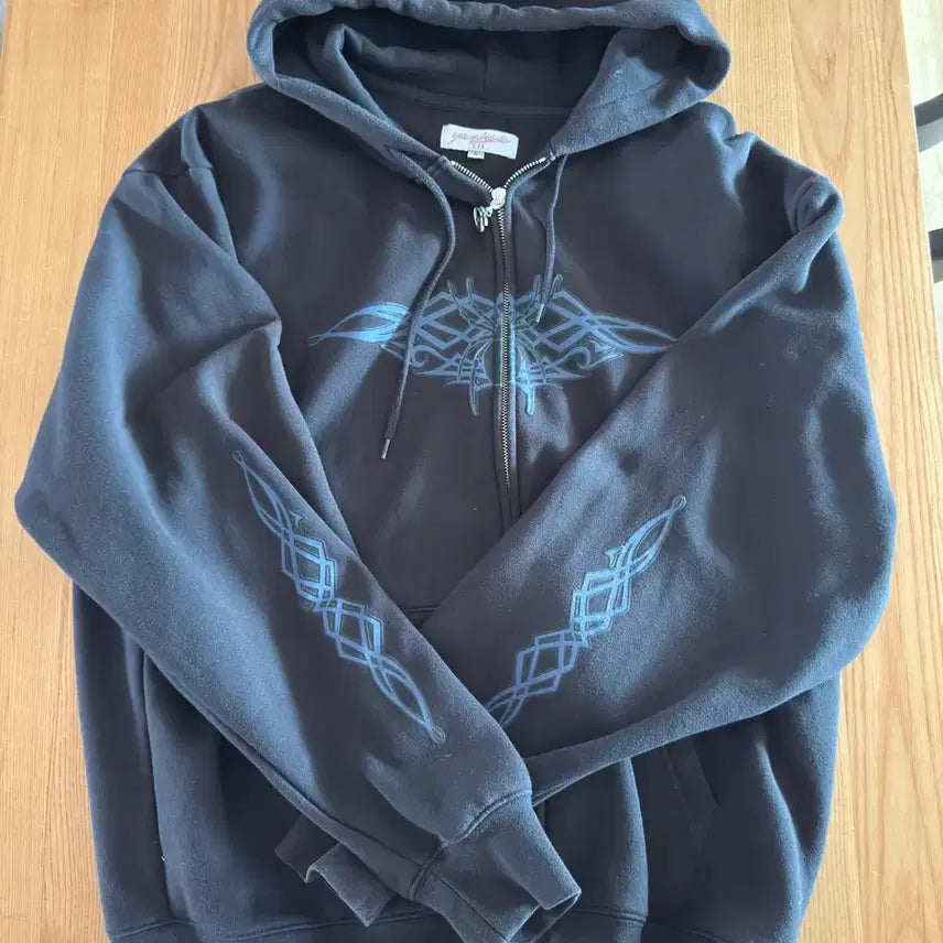 [BUNJANG] Yardsale widow zip hooded sweatshirt / Yardsale widow zip hooded sweatshirt