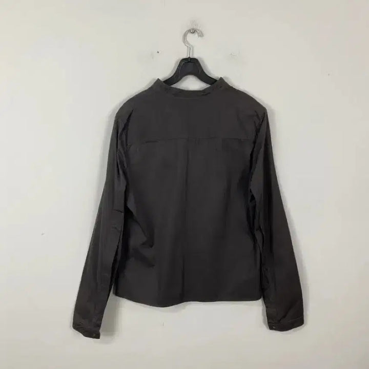 [BUNJANG] Gucci Lambskin Tie Neck Shirt / Gucci 구찌 양가죽 타이 넥 셔츠 42 <454>