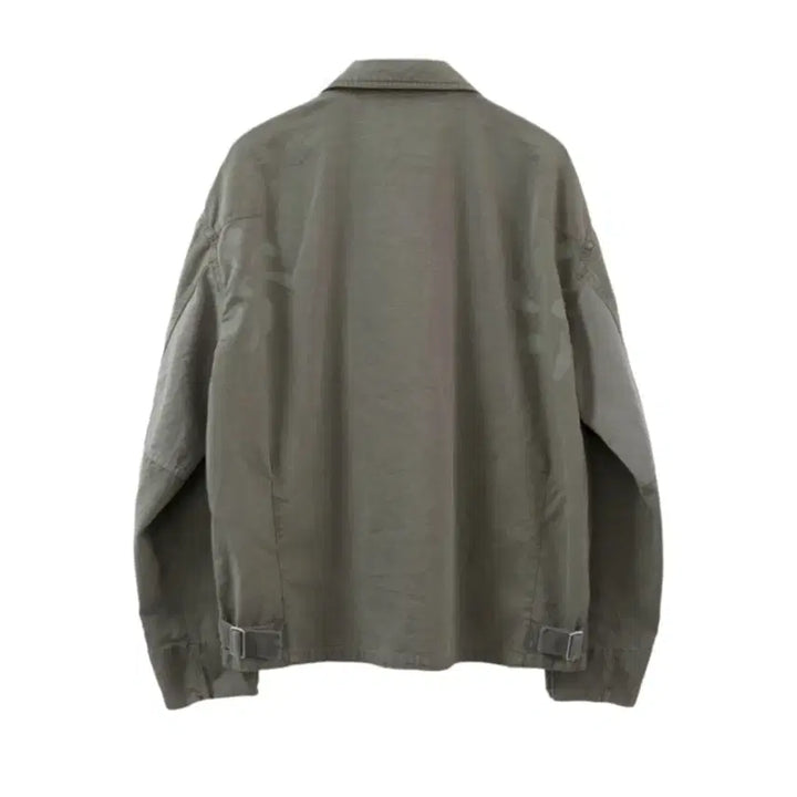 [BUNJANG] Polyteru HANK Swing Top Jacket Sage 24SS / [3] 폴리테루 행크 스윙탑 자켓 세이지 24SS ( 복 글자 X )