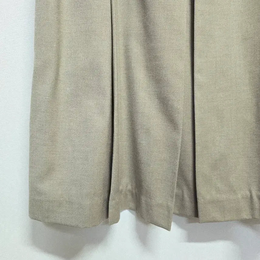 [BUNJANG] Mohan Beige Pleated Long Skirt (Size S) / mohan 베이지 플리츠 롱 스커트S