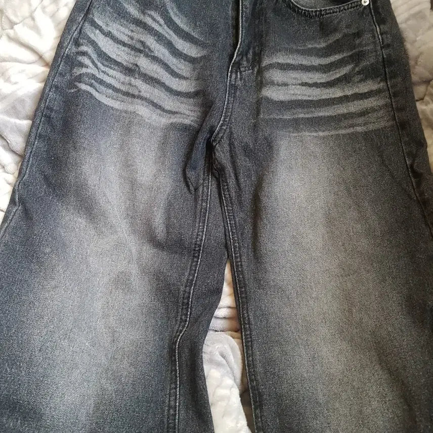 [BUNJANG] Panbelllee Washed Denim Pants [S] / panbelllee워싱 데님 팬츠 [S]