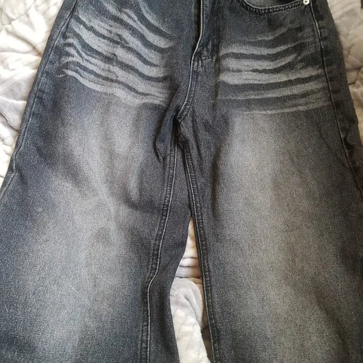 [BUNJANG] Panbelllee Washed Denim Pants [S] / panbelllee워싱 데님 팬츠 [S]