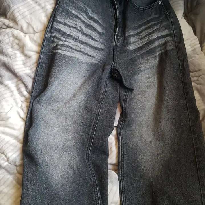 [BUNJANG] Panbelllee Washed Denim Pants [S] / panbelllee워싱 데님 팬츠 [S]