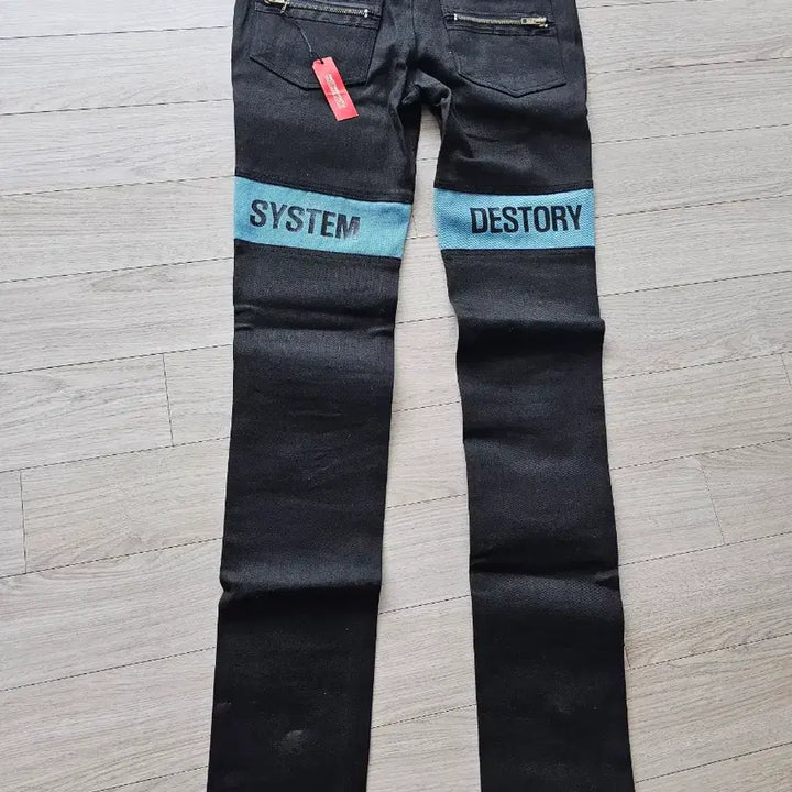 [BUNJANG] Anotheryouth Black Denim Pants / 어나더유스 블랙 데님 팬츠