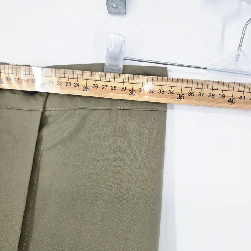 [BUNJANG] Khaki A-Line Long Skirt / (새상품) 카키 A라인 롱 스커트