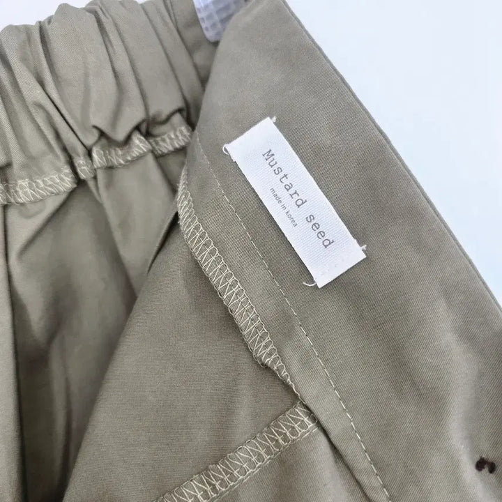 [BUNJANG] Khaki A-Line Long Skirt / (새상품) 카키 A라인 롱 스커트