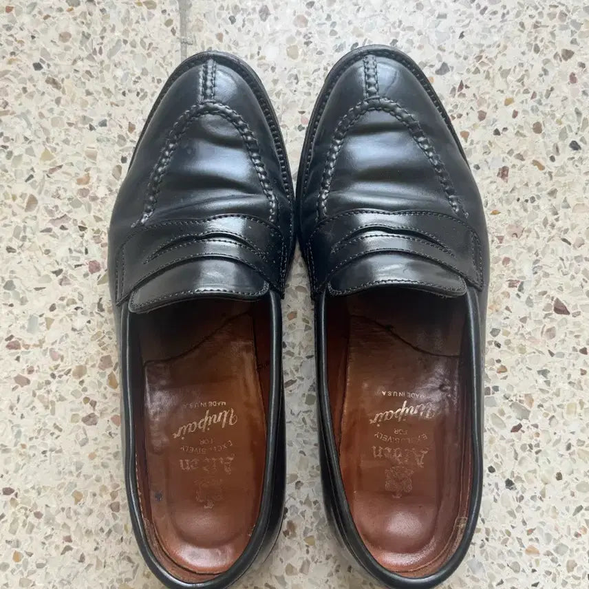 [BUNJANG] Alden NST Loafer Cordovan Black 8.5D / 알든 nst로퍼 코도반 블랙 8.5d