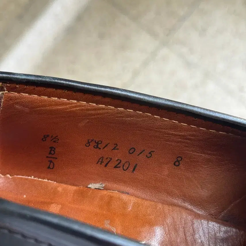 [BUNJANG] Alden NST Loafer Cordovan Black 8.5D / 알든 nst로퍼 코도반 블랙 8.5d