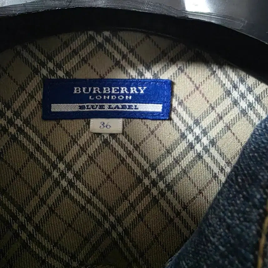 [BUNJANG] Burberry Denim One-Piece Jacket / 정품) 버버리  데님 원피스 자켓형