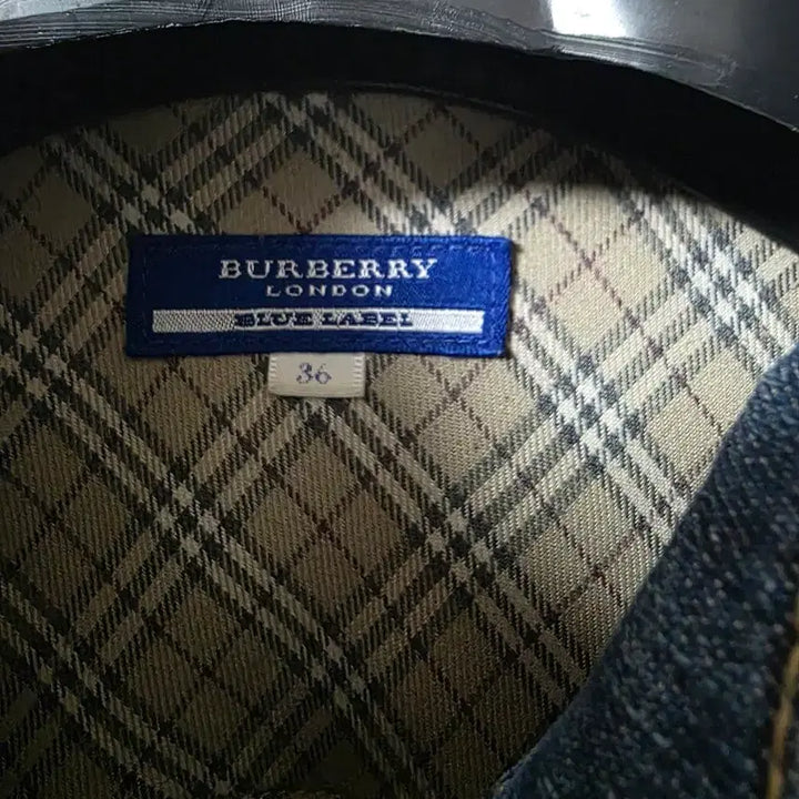 [BUNJANG] Burberry Denim One-Piece Jacket / 정품) 버버리  데님 원피스 자켓형