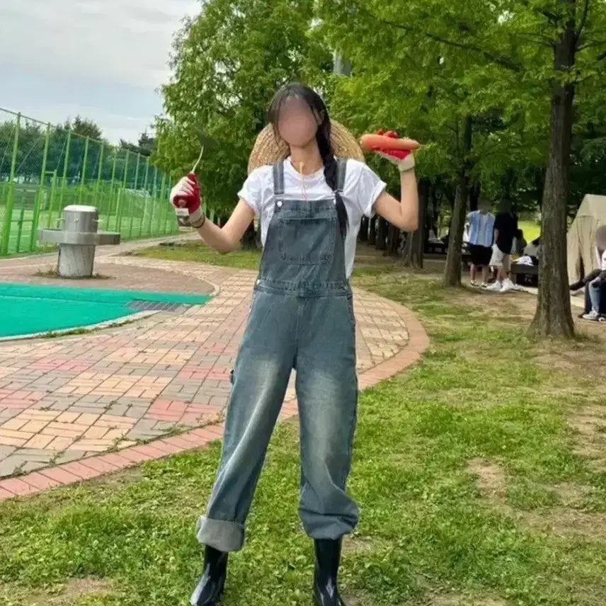 [BUNJANG] Farmer Concept Graduation Photo Costume Rental Set / 졸업사진 대여 농부컨셉