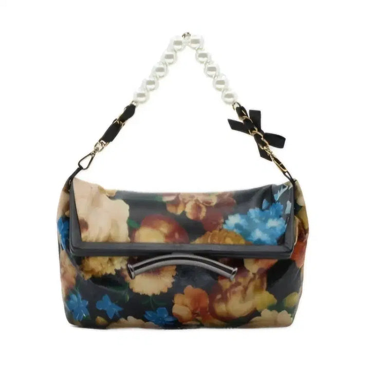 [BUNJANG] Icatrina Flower Pattern Shoulder Bag / 이카트리나 플라워 패턴 숄더백