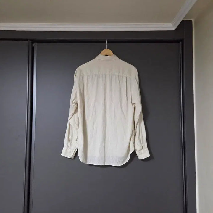 [BUNJANG] Steady Everywear Relaxed Linen Shirt Ecru Size 2 / [2] 스테디에브리웨어 릴렉스드 린넨 셔츠 에크루 / 리넨